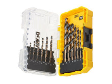 Load image into Gallery viewer, DEWALT DT70728 Black &amp; Gold HSS Drill Set, 19 Piece