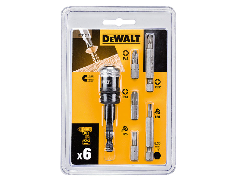 DEWALT DT71514-QZ Extreme Impact Ready Rapid Load Screwdriving Set, 6 Piece