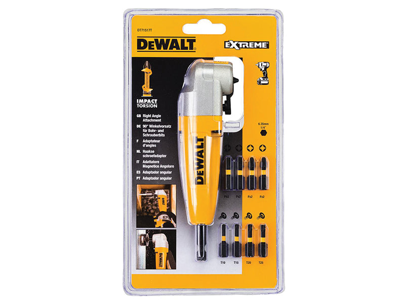 DEWALT DT71517T-QZ Right Angle Torsion Drill Attachment