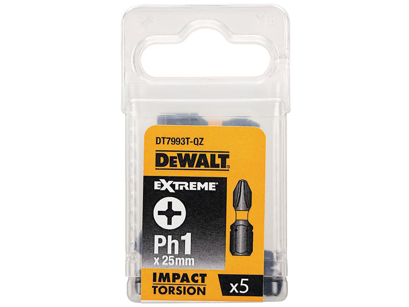 DEWALT Impact Torsion Bits, Phillips