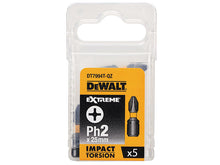 Load image into Gallery viewer, DEWALT Impact Torsion Bits, Phillips