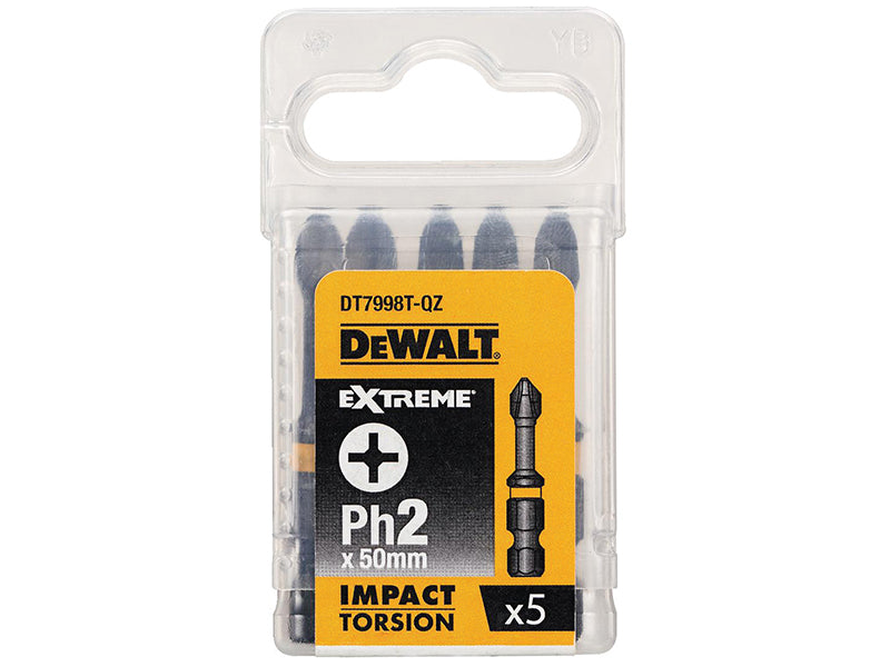 DEWALT Impact Torsion Bits, Phillips