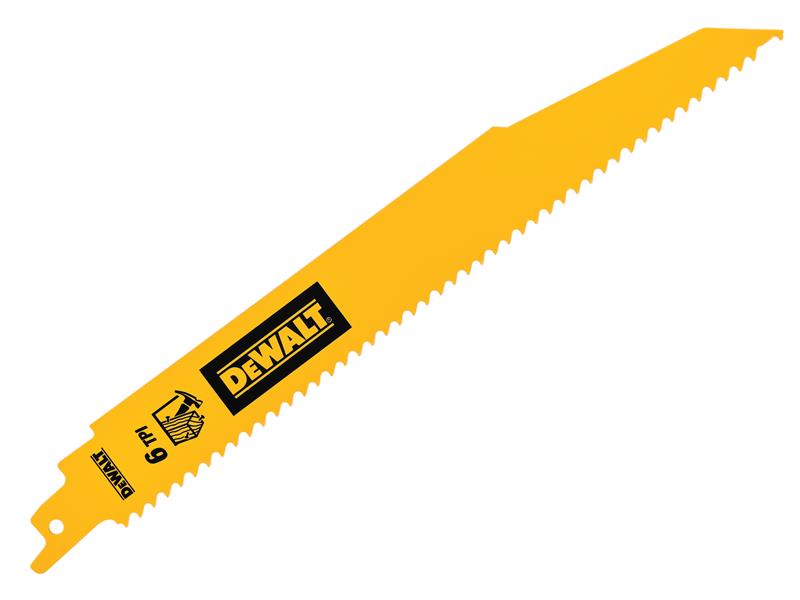 DEWALT Bi-Metal Demolition Reciprocating Blades, Wood & Nail