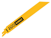 Load image into Gallery viewer, DEWALT Bi-Metal 1in High Reciprocating Blades, Metal Cutting