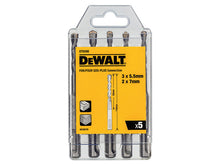 Load image into Gallery viewer, DEWALT DT9398 SDS Plus Drill Bit Set, 5 Piece