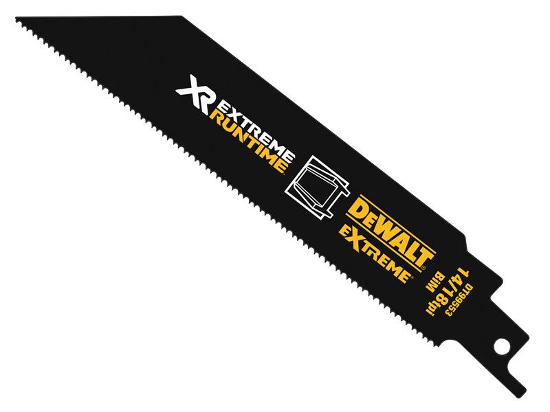 DEWALT XR Metal Reciprocating Blades, Metal Cutting