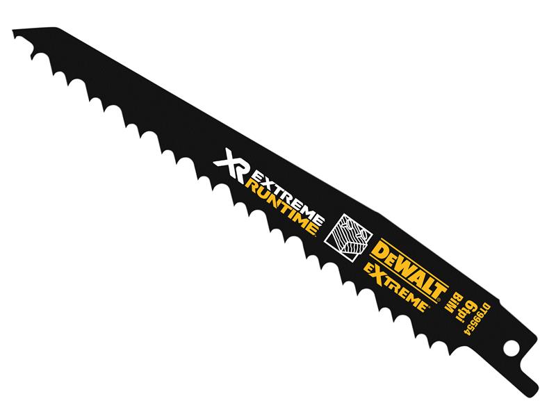 DEWALT XR Reciprocating Blades, Wood with Nails