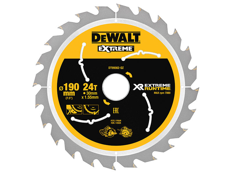 DEWALT XR FlexVolt Circular Saw Blade