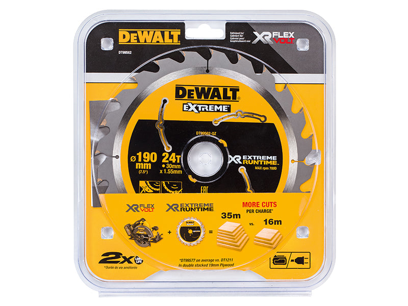 DEWALT XR FlexVolt Circular Saw Blade