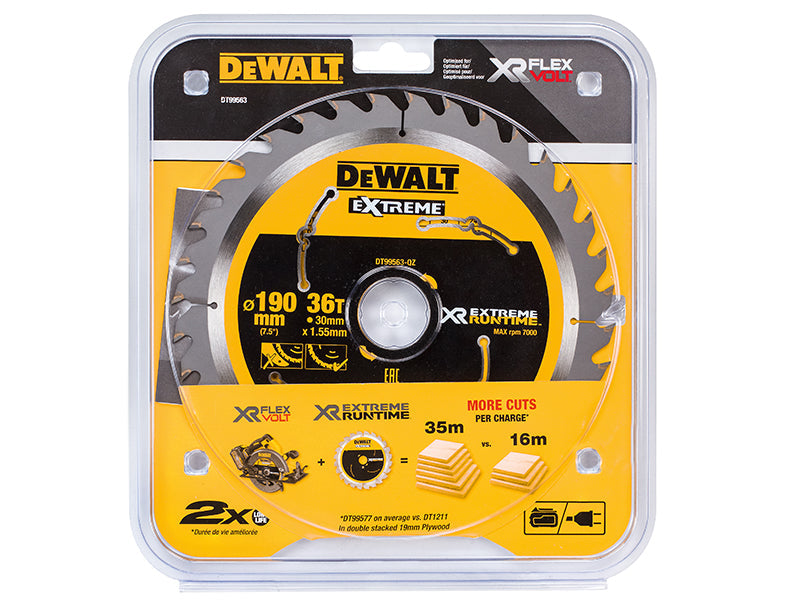 DEWALT XR FlexVolt Circular Saw Blade