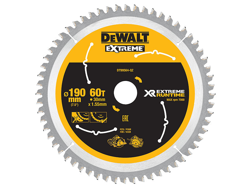 DEWALT XR FlexVolt Circular Saw Blade