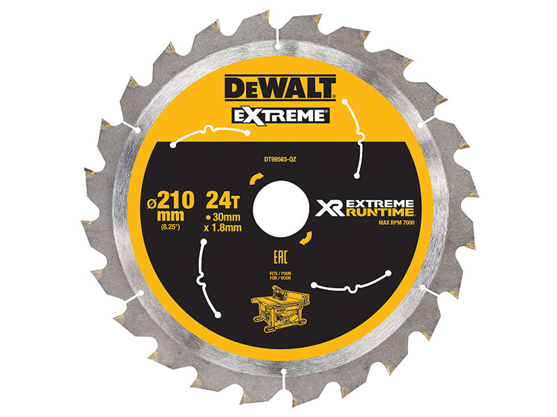 DEWALT XR FlexVolt Table Saw Blade