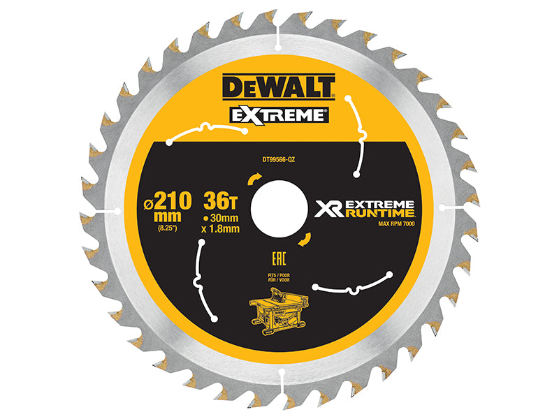 DEWALT XR FlexVolt Table Saw Blade