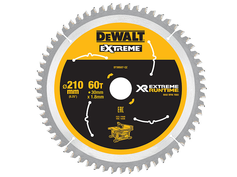 DEWALT XR FlexVolt Table Saw Blade