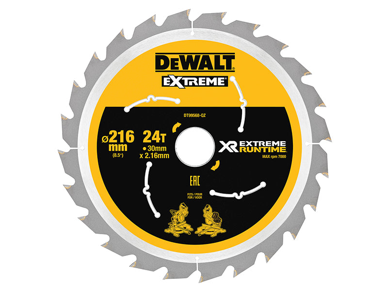 DEWALT XR FlexVolt Table Saw Blade