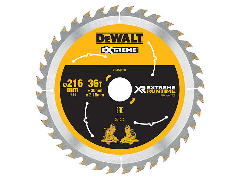 DEWALT XR FlexVolt Table Saw Blade