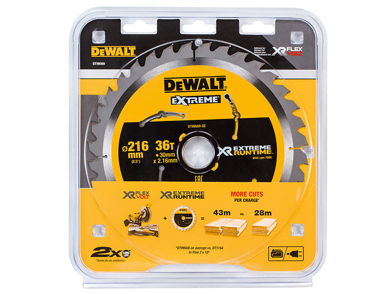 DEWALT XR FlexVolt Table Saw Blade