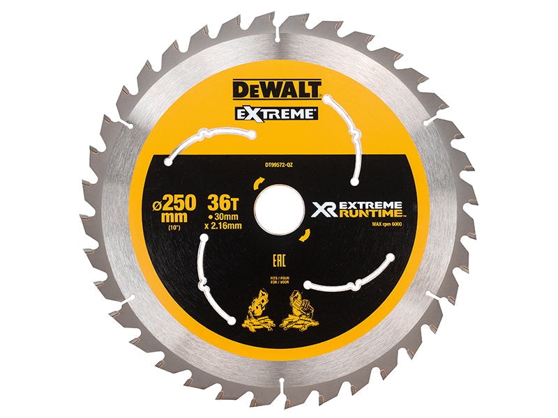 DEWALT Extreme Runtime FlexVolt Mitre Saw Blade