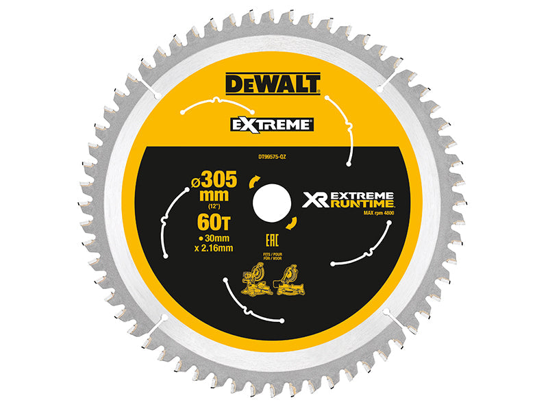 DEWALT XR FlexVolt Mitre Saw Blade