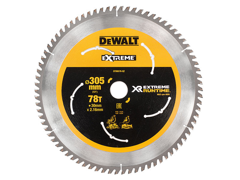 DEWALT XR FlexVolt Mitre Saw Blade