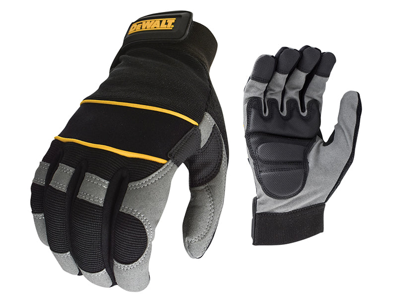 DEWALT Power Tool Gel Gloves Black/Grey - Large