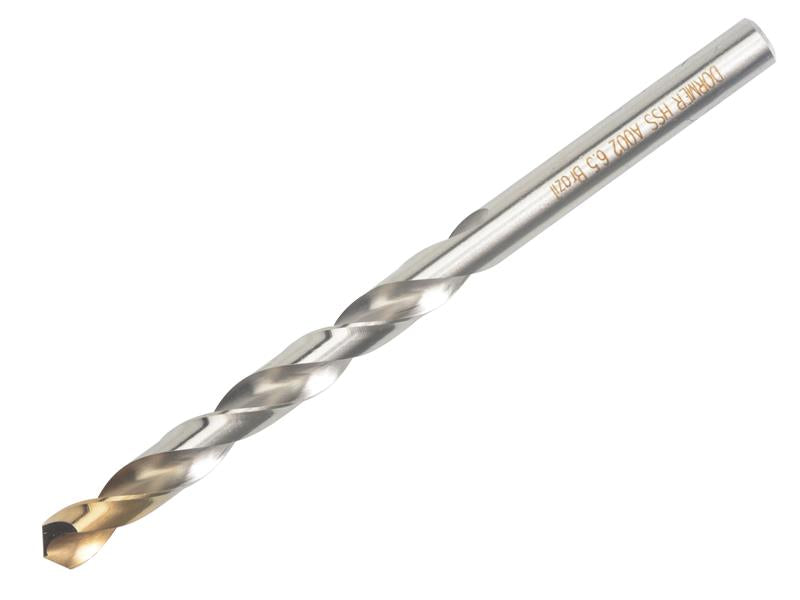 Dormer A002 HSS-TiN Coated Jobber Drill Bits Metric