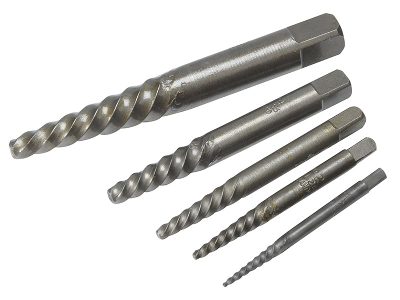 Dormer M101 Carbon Steel Screw Extractor Set