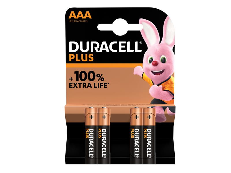 Duracell Plus Power Batteries