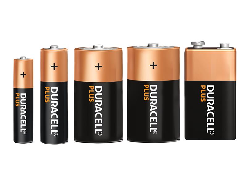 Duracell Plus Power Batteries