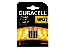 Load image into Gallery viewer, Duracell MN21 A23 LRV08 Battery (Pack 2)