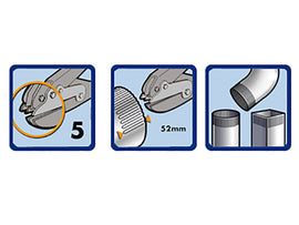 Edma Maxi Ret Swaging Tool 5 Blade