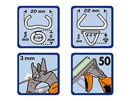 Edma Top Grafer 20/22 Hog Ring Pliers With Magazine