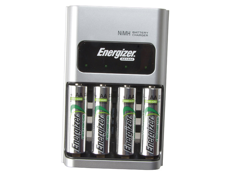 Energizer® 1 Hour Charger plus 4 x AA 2300 mAh Batteries