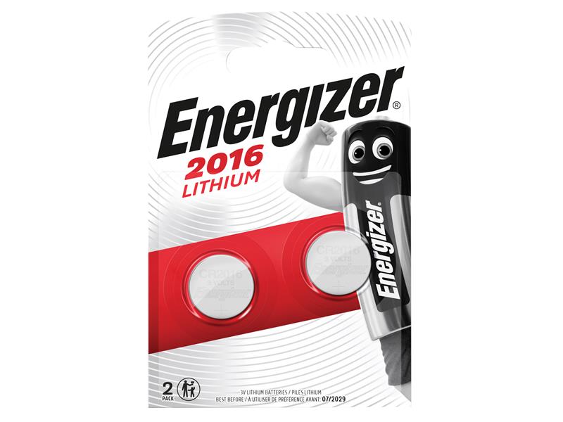 Energizer® CR2016 Coin Lithium Battery