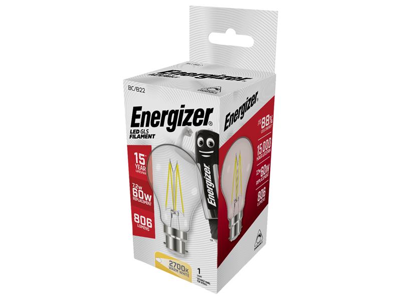 Energizer® LED GLS Filament Dimmable Bulb