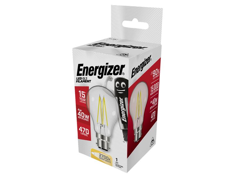 Energizer® LED GLS Filament Non-Dimmable Bulb