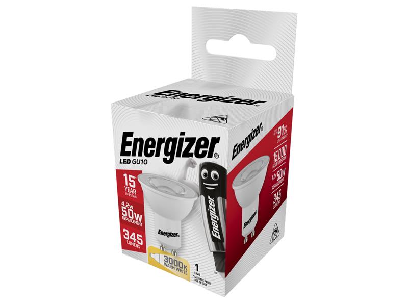 Energizer® LED GU10 36° Non-Dimmable Bulb