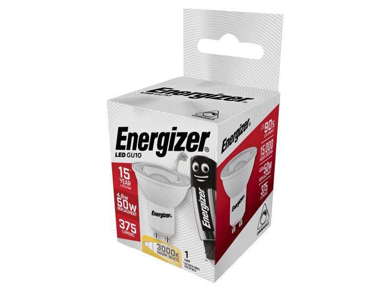 Energizer® LED GU10 36° Dimmable Bulb