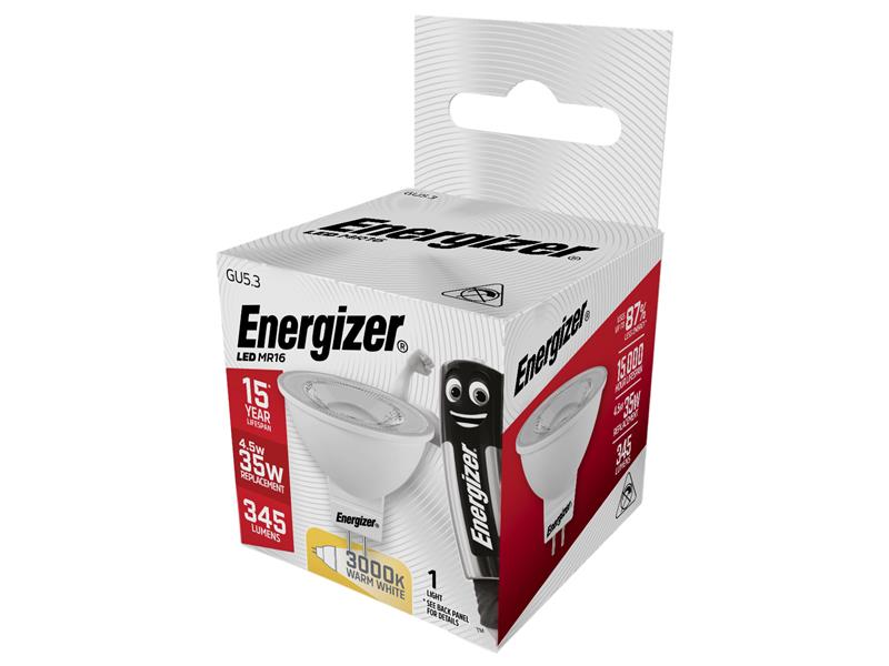 Energizer® LED GU5.3 (MR16) Non-Dimmable Bulb