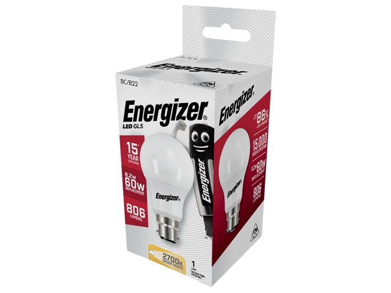 Energizer® LED Clear Candle Dimmable Bulb