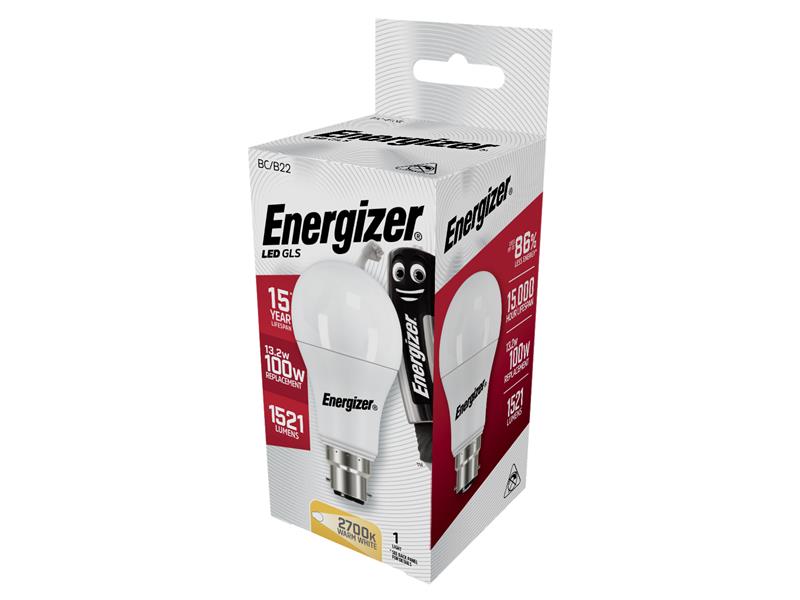 Energizer® LED Clear Candle Dimmable Bulb