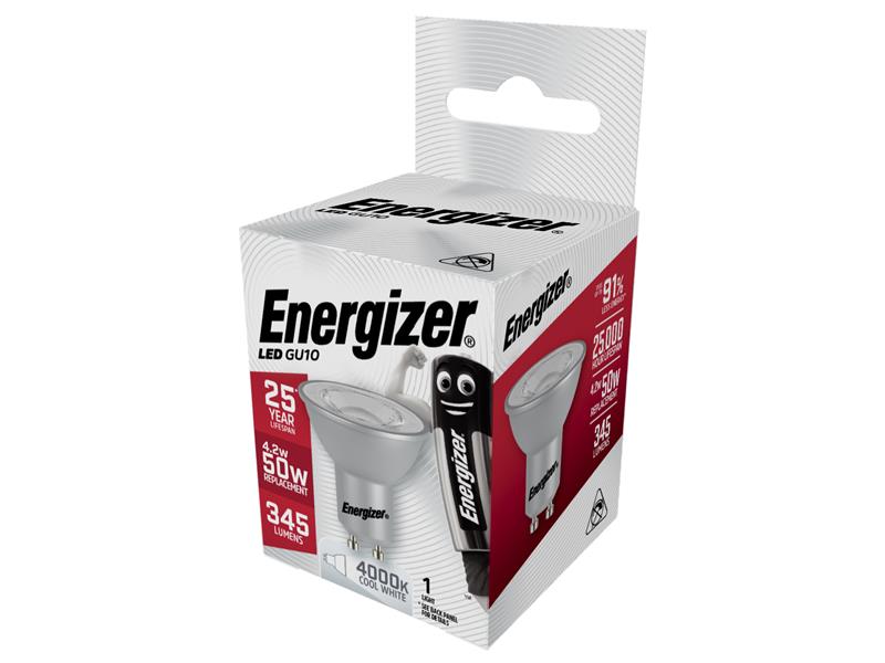 Energizer® LED GU10 HIGHTECH Non-Dimmable Bulb