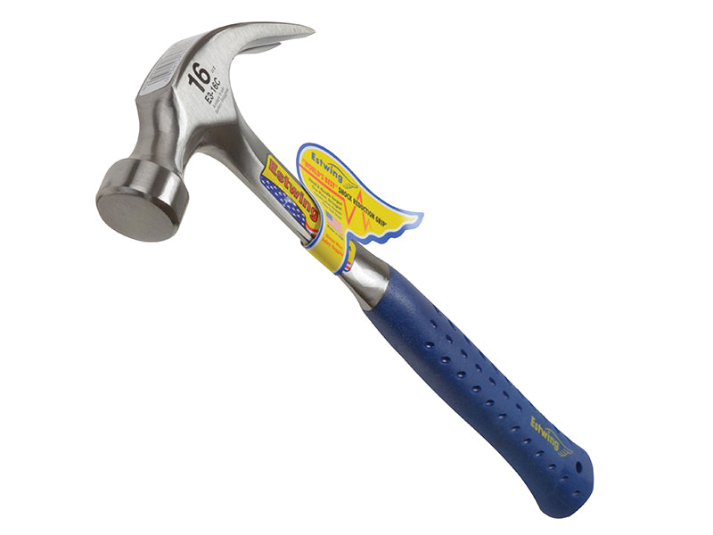 Estwing Curved Claw Hammer, Vinyl Grip