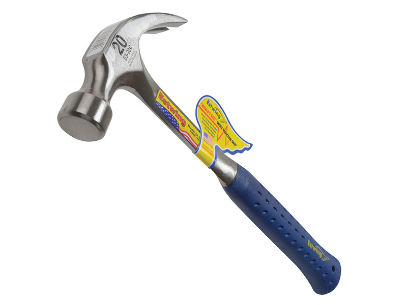 Estwing Curved Claw Hammer, Vinyl Grip