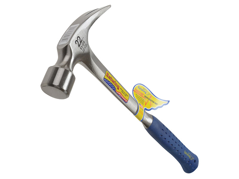 Estwing Straight Claw Framing Hammer, Vinyl Grip