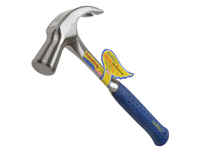 Estwing Curved Claw Hammer, Vinyl Grip