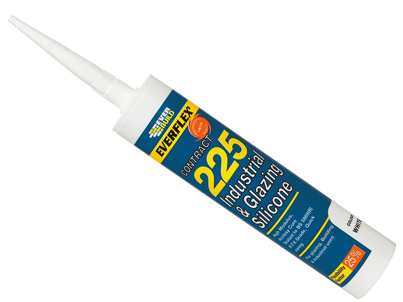 Everbuild 225 Industrial & Glazing Silicone