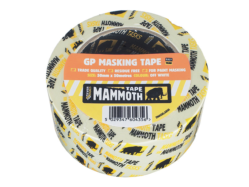 Everbuild Mammoth Retail/Labelled Masking Tape