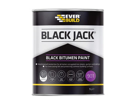 Everbuild Black Jack® 901 Black Bitumen Paint