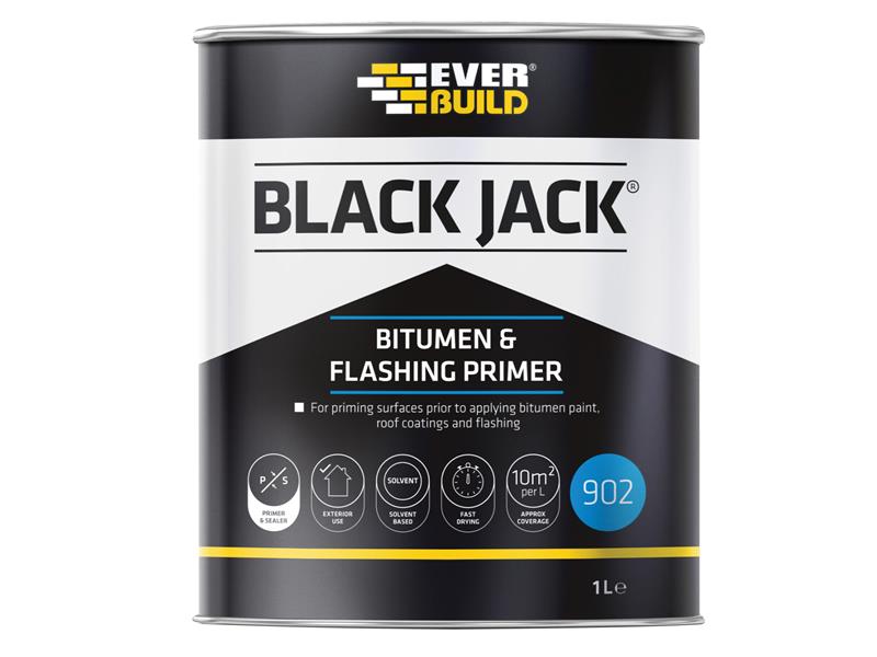 Everbuild Black Jack® 902 Bitumen & Flashing Primer